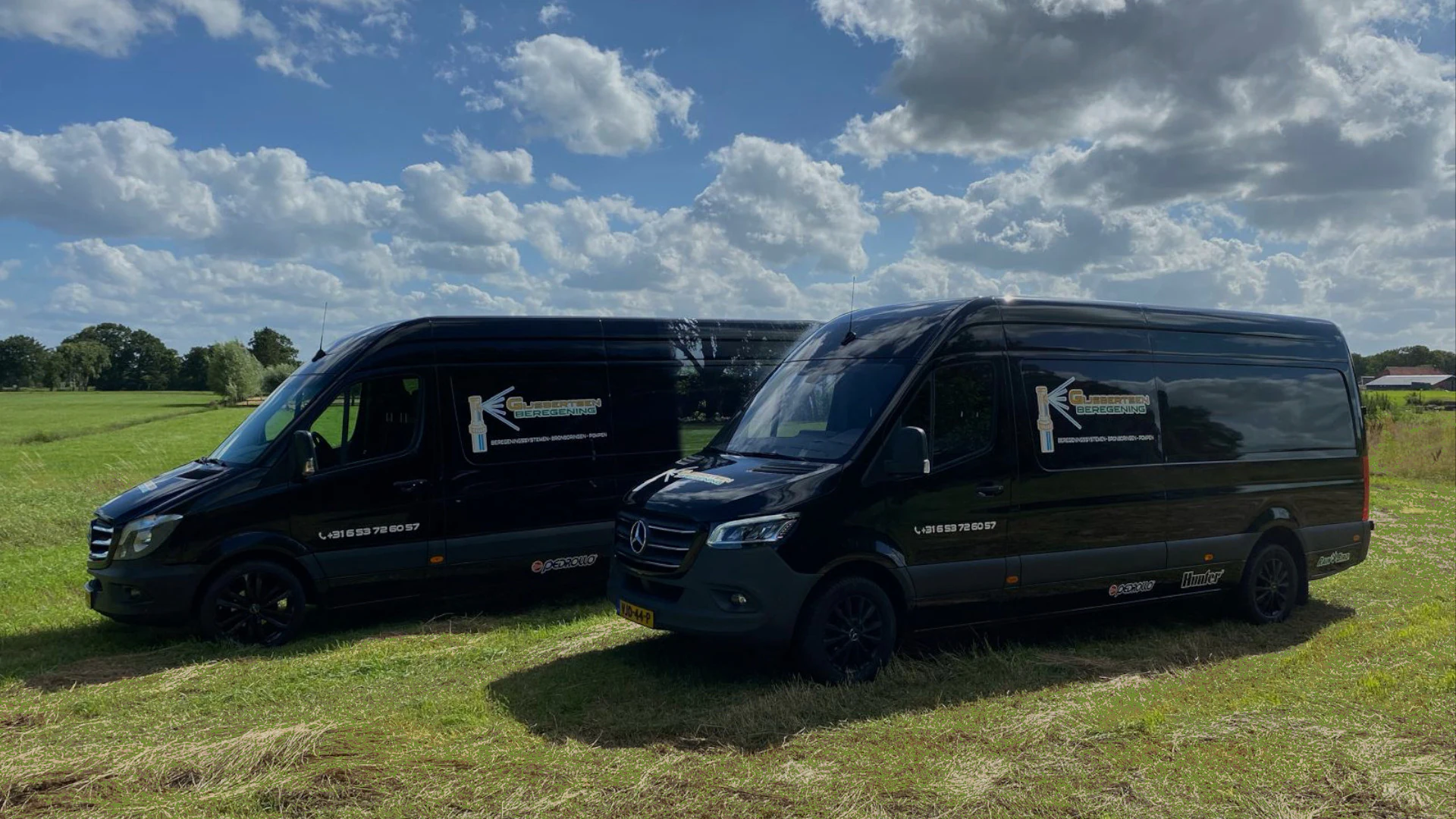 Gijsbertsen Beregening bedrijfswagens op locatie
